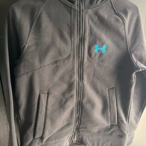 Under Armour Gray Zip-Up Hoodie